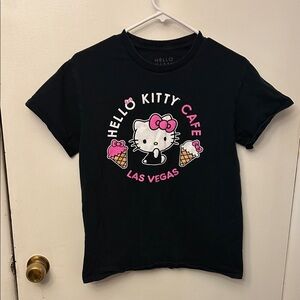 Hello City Cafe Las Vegas Women’s T-shirt Black Small